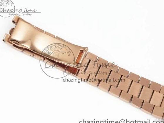 0523 OdorResistant Day Date 36 RG TWSF Best Edition White Diamonds Dial on RG Bracelet A 1610